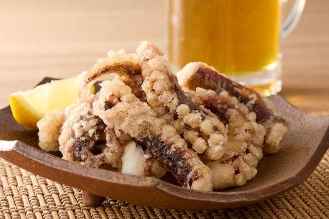 【A6-032】イカ下足唐揚げ 1kg【北海道産】