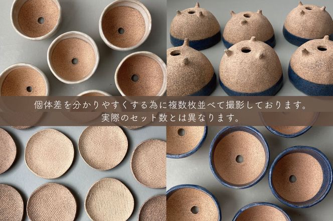 益子・浅野 礼子作 小鉢 4客 益子・浅野 礼子作 小鉢 4客 益子・浅野 礼子作 小鉢 4客