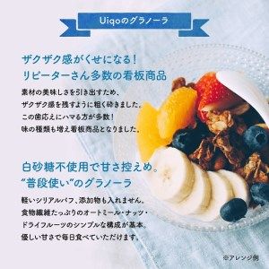 ザクザク!手作りグラノーラ食べ比べセット(100g×6種)【Uiqo】_HA1119
