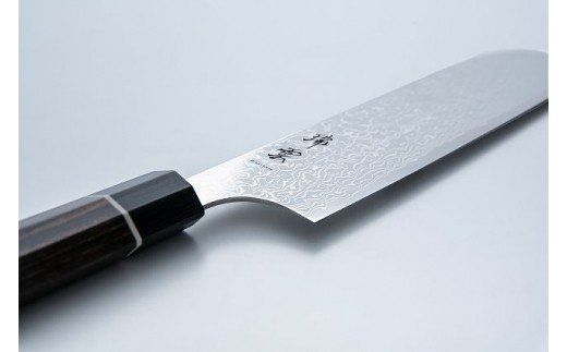 TBS「ララLIFE」で紹介されました(R5.5) H60-03 特製切付包丁 瑞雲 三徳 180mm 　【最長8か月を目安に配送】