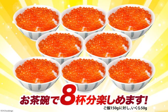 定期便 《12ヶ月連続お届け》鮭 いくら 醤油漬け (200g×2p)×12回 [宮城東洋 宮城県 気仙沼市 20564503] 魚介 イクラ さけ サケ 鮭 冷凍 小分け 醤油 鮭卵 鮭いくら