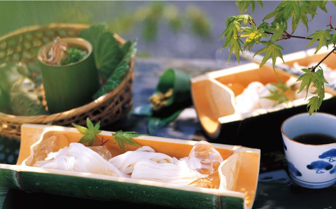 島原手延そうめん 山道そうめん 上級品 50g×45束/ そうめん 素麺 麺 乾麺 / 南島原市 / そうめんの山道 [SDC009]