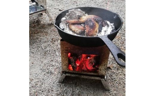 焚き火台 囲 Sサイズ 小文字 ビニールケース付 B5 [新星金属製作所 大阪府 守口市 20940909] 