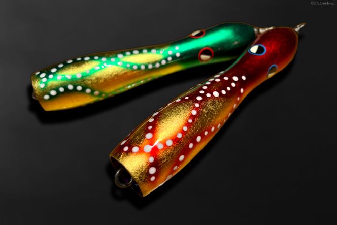 黄金の多幸 タコポッパー 18cm 80g 1杯 [ハッサク工房 石川県 宝達志水町 38600229] 釣り ルアー