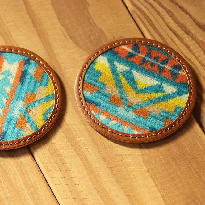 本革レザーコースターxPENDLETON 【アルトメサディープ