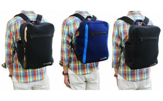 クロッツ簡易防水リュック14L/浮力材入り_1277R