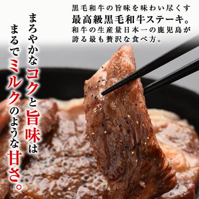 【鹿児島黒毛和牛】家族団欒♪ステーキ＆すき焼きセット c6-076