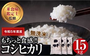 ＼ 年内発送 12/24(火)決済完了分まで！／【 新米 】【 無洗米 】 令和6年産 田村産 コシヒカリ 15kg ( 5kg × 3袋 ) 先行予約 精米 白米 贈答 ギフト プレゼント 美味しい 米 kome コメ ご飯 ブランド米 精米したて お米マイスター 匠 食味鑑定士 福島 ふくしま 田村 安藤米穀店