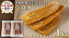 茨城県産 干し芋 ( シロタ ) 1kg 訳あり さつまいも 芋 お菓子 おやつ デザート 和菓子 いも イモ [CO009ci]