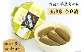 【酒蔵の手造りの味】玉出泉 奈良漬 [大賀酒造 福岡県 筑紫野市 21761176] 奈良漬け なら漬け 漬物 漬け物 つけもの ご飯のお供 