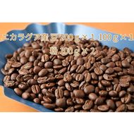 C-13-R7 カフェ・フランドル厳選コーヒー豆　ニカラグア産(200g×1　100g×1)挽いた豆(100g×1）