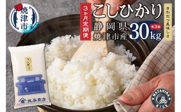 【定期便 3回】 米 コシヒカリ30kg