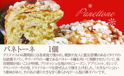 シュトーレン＆パネトーネ【クリスマス限定】苺屋  お菓子 洋菓子 パン 菓子パン 伝統菓子 数量限定 期間限定 X'mas 詰め合わせ セット お楽しみ 高知県 香南市 常温 it-0106
