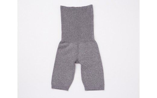 蒸れずに温かシルクとコットンのはらまきパンツ・グレー2枚セット ／ レディース ファッション インナー 保温 はらまき 奈良県