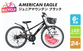 099X219 AMERICAN EAGLE ジュニアマウンテン24 ブラック