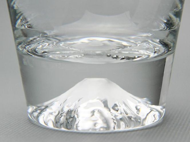 富士山グラスセット B＆W（桜）