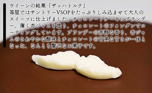 【バレンタイン限定】ザッハトルテ 4号 (直径12cm) 苺屋 it-0108