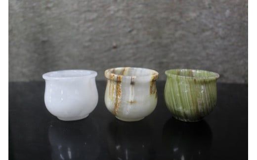 205.純米吟醸「久田見」720ml＆天然オニキス製「ぐい呑み」セット