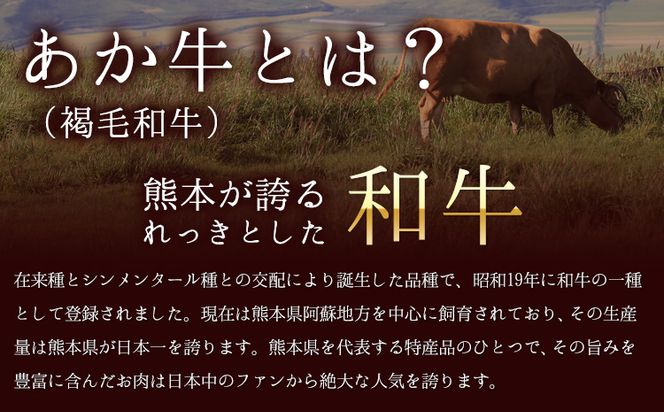 あか牛(褐毛和牛) ローススライス (リブまたはサーロイン) 500g 熊本県産 肉 和牛 牛肉 赤牛 あかうし リブロース サーロイン 冷凍 《4月上旬-4月末頃出荷予定》送料無料 熊本県八代郡氷川町---hkw_26_lcl_36_500g---