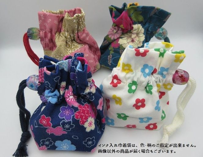 【U01026-2】ガラスペンセット 選べる3種類（赤）