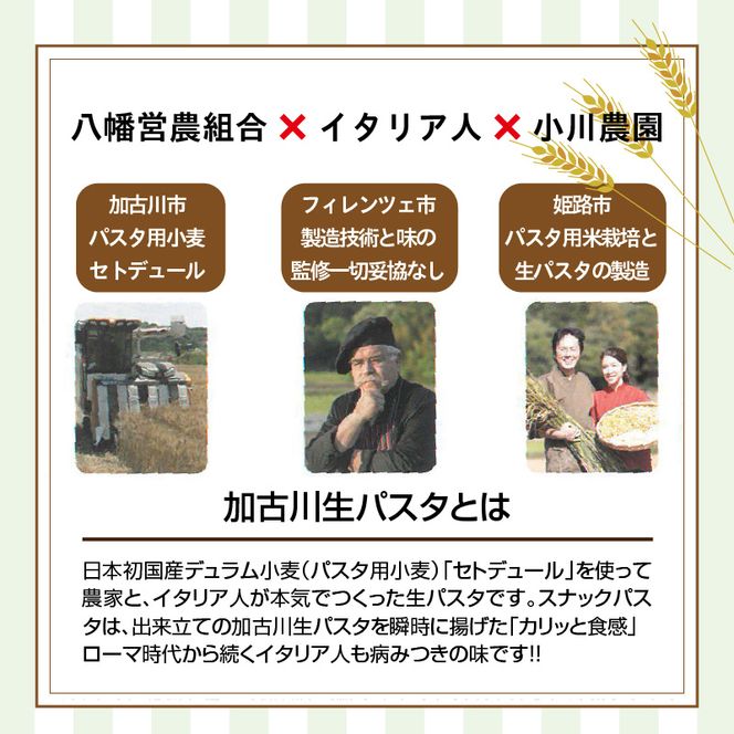 【国産小麦】スナック・パスタ(80g)×3袋《 スナック・パスタ スナック パスタ お菓子 スイーツ 小麦 おすすめ プレゼント 菓子 》【2500H04601】