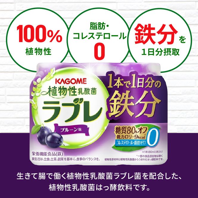 【2ヶ月に1回　計3回定期便】植物性乳酸菌ラブレ　鉄分36本（計108本） [052S06-T]