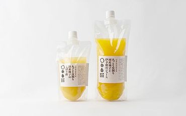 【CF】山神果樹薬草園：国産柚子のしぼり酢＆国産柚子と伊予柑のジュースセット 　