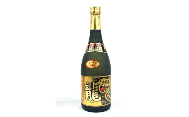 琉球泡盛「龍」ゴールド25度(720ml)12本セット