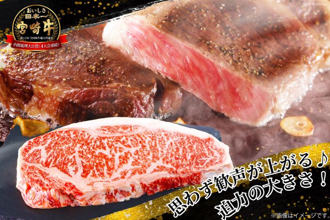 牛肉 宮崎牛 A4 A5 等級 ロース ワンポンド ステーキ 約454g (WF-130) [日本ハムマーケティング 宮崎県 日向市 452060960] 冷凍 1ポンド 牛 肉 国産 450g 牛 肉 宮崎