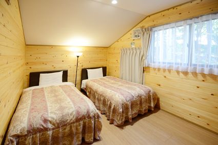 【河口湖カントリーコテージBan宿泊券】休前日ペア！コテージ1棟貸し切り＊1泊2日朝食付き FAA7023