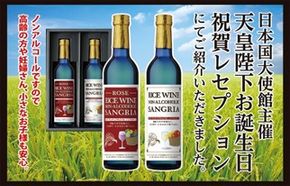 ライスワイン　ノンアルコール　サングリア　白・ロゼ　セット