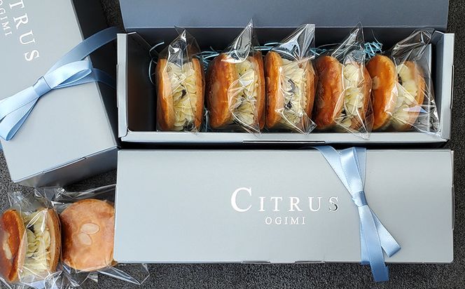 厳選シークヮーサーのレーズンサンド（5個入り1箱）＋2個