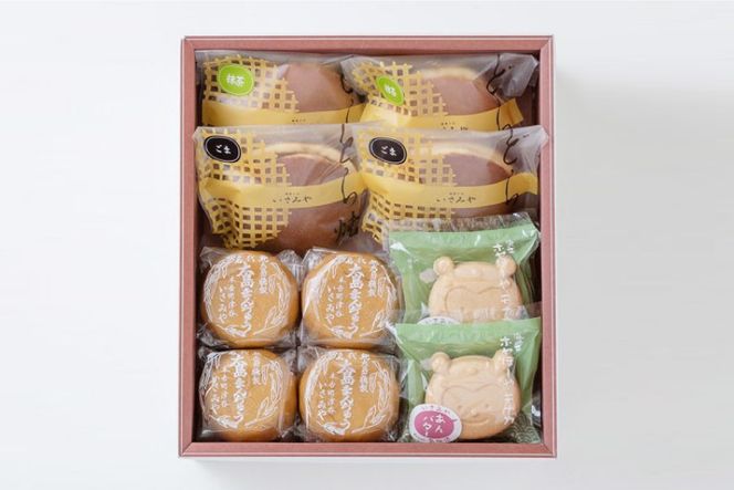 気仙沼【御菓子司いさみや】のふわふわどら焼き入り詰合せ(16個