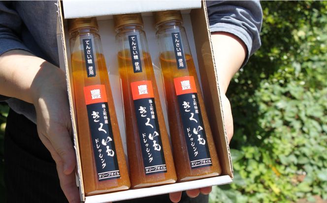 【甜菜糖使用】築上町産 きくいも ドレッシング 5本《築上町》【中山醤油】 [ABAD005]