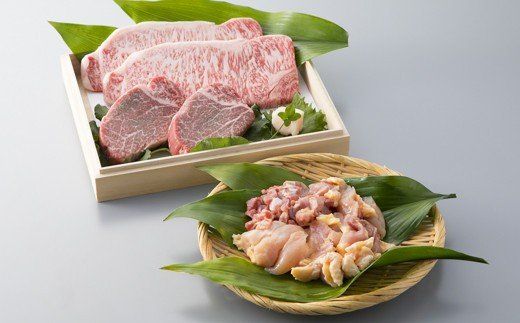 【A-660】実生庵 近江牛・近江しゃも満喫コース（頒布会5カ月） ［高島屋選定品］