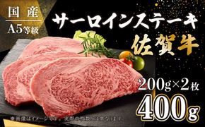 200g×2枚 佐賀牛サーロインステーキ D-567