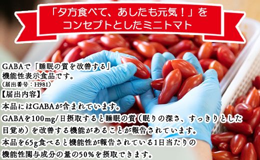 機能性表示食品 ミニトマト ゆうがたベーネ 1kg - ミニトマト プチトマト フルーツトマト ギフト のし対応 高糖度 お歳暮 御歳暮 贈答用 贈り物 is-0010