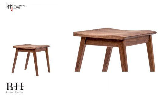 D129-04 B.H.スツール【ウォルナット材】 JBH-DSW2012 PNW