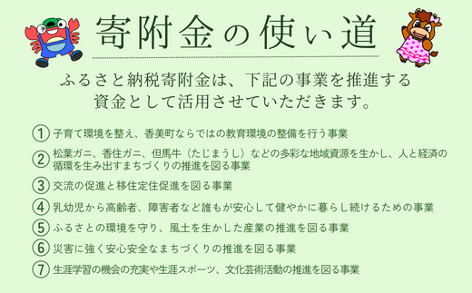 【返礼品なし】兵庫県香美町 ふるさとづくり寄附金（90,000円分） 25-51