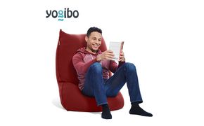K1735  Yogibo Lite(ヨギボー ライト)【ワインレッド】