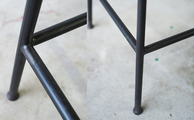 ケヤキのスツール（Compago）45cm E-mp-A22A