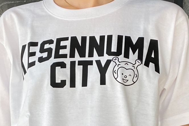 Tシャツ 気仙沼 KESENNUMA CITY Tシャツ ホヤぼーや入り Lサイズ