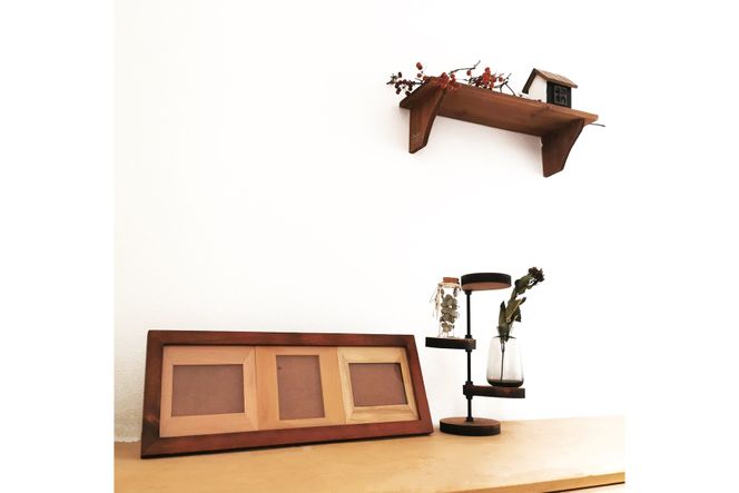 棚 小さなしずくの スタンド シェルフ (丸) 底板直径12cm×H30cm [新星金属製作所 大阪府 守口市 20940865] インテリア 家具 花台 飾り棚