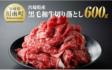 宮崎県産 黒毛和牛 切り落とし 600g [ 肉 牛肉 宮崎牛 牛 炒め物 2パック 日本ハム ] [E11009]