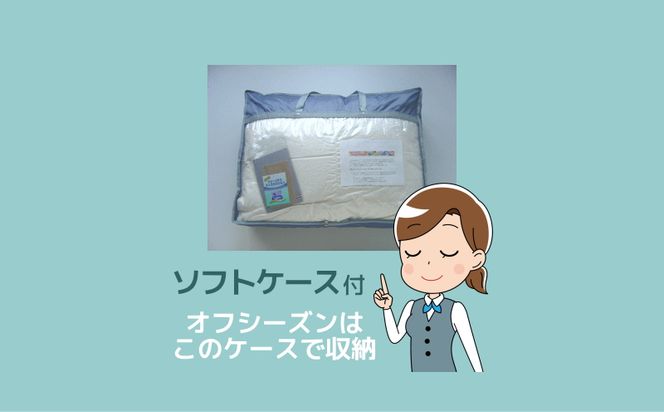 AM037 【ダブル】【ロイヤルゴールドラベル】ハンガリーホワイトグース93%羽毛肌掛け【新津】｜肌掛け