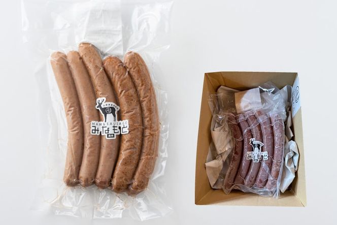 【山からの贈り物】鹿ソーセージ300g（5本入り） [日添 熊本県 五木村 51120291] 鹿肉 シカ肉 しか肉 ソーセージ 鹿ソーセージ 熊本県 五木村 特産