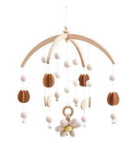 ND-13 HOPPL（ホップル）ベビーメリーセット（おはな・ホワイト）