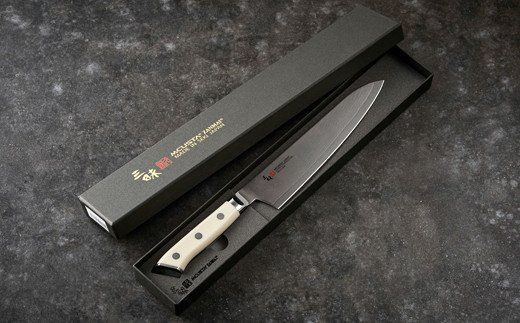 H74-15 三昧 クラシック ダマスカス コーリアン 牛刀包丁 210mm