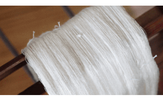 大島紬　黒キイトストール　K040-003