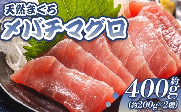 マグロ 小分け 約400g 2冊 刺し身 天然 まぐろ メバチマグロ - 鮪 まぐろ 赤身 寿司 刺身 海鮮丼 漬け丼 アボカドサラダ おつまみ 海の幸 高知県 香南市 oo-0003